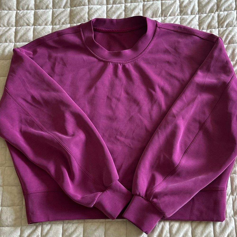 LULULEMON Women's Purple Sweatshirt